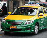 タクシーの写真