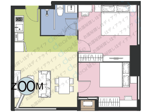 Estella Ekamai（エステラ エカマイ） 2ベッドルーム 58〜87㎡ レイアウト画像