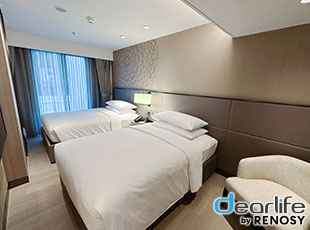 Marriott Executive Apartments - Bangkok Townhall Sukhumvit（マリオット エグゼクティブ アパートメント バンコク タウンホール スクンビット） 2ベッドルーム 85〜87㎡ 画像4